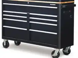 Canadian Tire 56˝ 9-Drawer Cabinet with Built-In Power Bar with USB offer