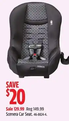 Canadian Tire Scenera Car Seat offer