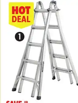 Canadian Tire Mastercraft 21´ Multi-Task Ladder offer