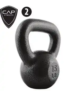 Canadian Tire Selected Cast-Iron Kettlebell Weights, 10-50 lbs offer