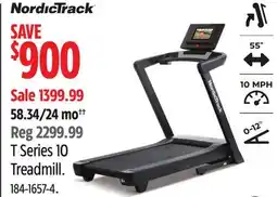 Canadian Tire Nordictrack T Series 10 Treadmill offer