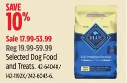 Canadian Tire Selected Dog Food and Treats offer