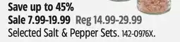 Canadian Tire Kamenstein Selected Salt & Pepper Sets offer