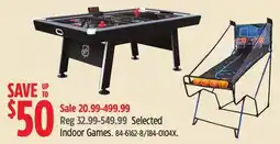 Canadian Tire Indoor Games offer