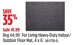 Canadian Tire For Living Heavy-Duty Indoor/ Outdoor Floor Mat offer