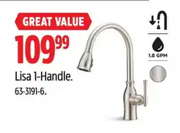 Canadian Tire Danze Lisa 1-Handle offer