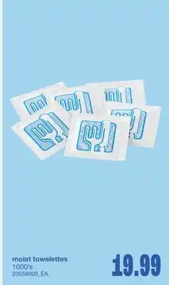 Wholesale Club MOIST TOWELETTES, 1000'S offer