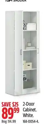 Canadian Tire Sauder 2-Door Cabinet offer