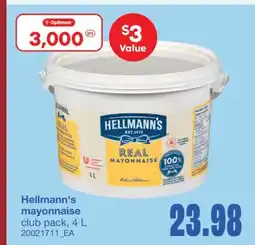 Wholesale Club MAYONNAISE offer