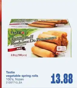 Wholesale Club VEGETABLE SPRING ROLLS 100'S offer
