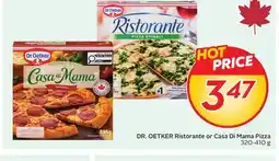 Sobeys Ristorante or Casa Di Mama Pizza offer