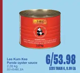 Wholesale Club LEE KUM KEE PANDA OYSTER SAUCE offer