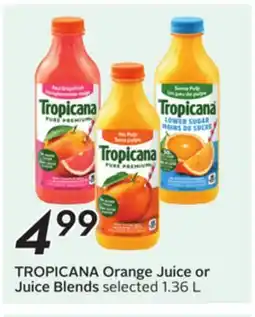 Sobeys Orange Juice or Juice Blends offer