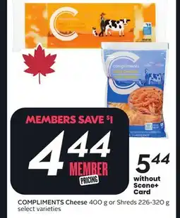 Sobeys Cheese offer