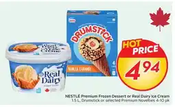 Sobeys Premium Frozen Dessert or Real Dairy Ice Cream offer