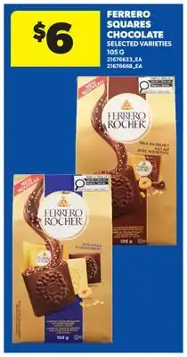 Real Canadian Superstore FERRERO SQUARES CHOCOLATE offer
