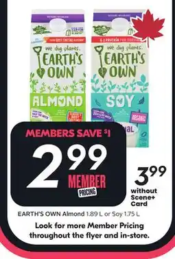 Sobeys Almond offer