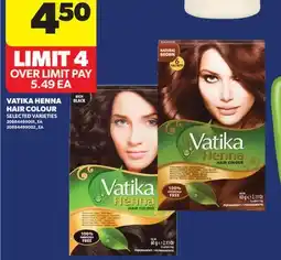 Real Canadian Superstore VATIKA HENNA HAIR COLOUR offer