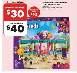 Real Canadian Superstore LEGO FRIENDS HEARTLAKE CITY CANDY STORE offer