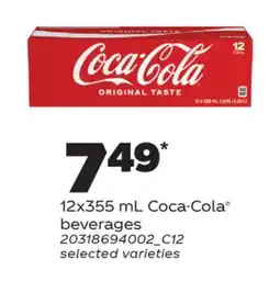 Real Canadian Superstore COCA-COLA BEVERAGES offer
