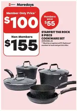 Real Canadian Superstore STARFRIT THE ROCK 8 PIECE COOKWARE SET offer