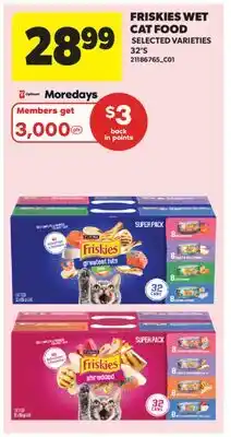 Real Canadian Superstore FRISKIES WET CAT FOOD, 32' S offer