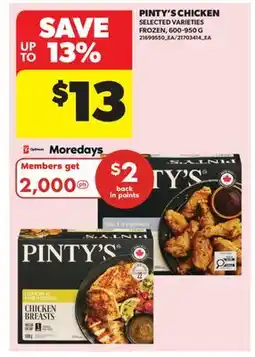Real Canadian Superstore PINTY'S CHICKEN offer