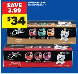 Real Canadian Superstore CESAR DOG FOOD, 24' S offer