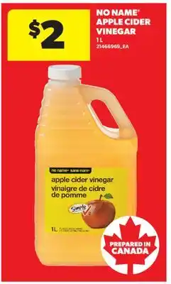Real Canadian Superstore NO NAME APPLE CIDER VINEGAR offer
