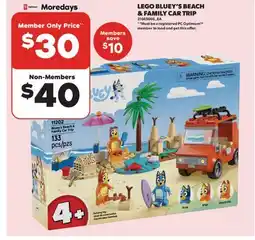 Real Canadian Superstore LEGO BLUEY'S BEACH & FAMILY CAR TRIP offer