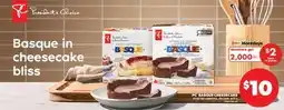 Real Canadian Superstore PC BASQUE CHEESECAKE offer