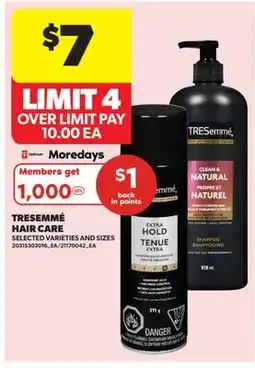 Real Canadian Superstore TRESEMMÉ HAIR CARE offer