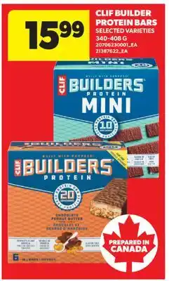 Real Canadian Superstore CLIF BUILDER PROTEIN BARS offer
