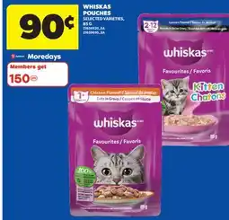 Real Canadian Superstore WHISKAS POUCHES offer