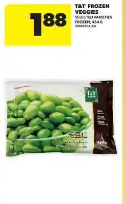 Real Canadian Superstore T & T FROZEN VEGGIES offer