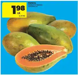 Real Canadian Superstore PAPAYA offer