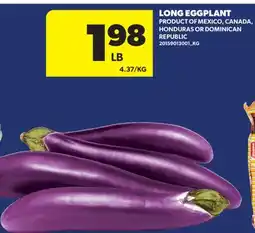 Real Canadian Superstore LONG EGGPLANT offer