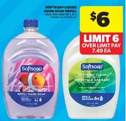 Real Canadian Superstore SOFTSOAP LIQUID HAND SOAP REFILL offer