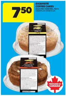 Real Canadian Superstore EXQUISITE COFFEE CAKES offer