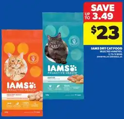 Real Canadian Superstore IAMS DRY CAT FOOD, 2.72/3 offer