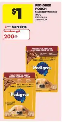 Real Canadian Superstore PEDIGREE POUCH offer