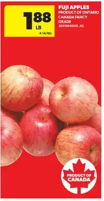 Real Canadian Superstore FUJI APPLES offer