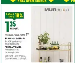 BMR PANNEAU SHIPLAP offer