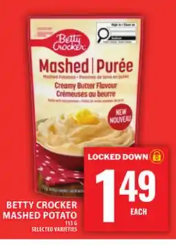 Food Basics BETTY CROCKER MASHED POTATO offer