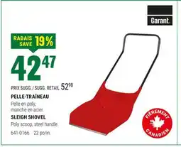 BMR PELLE-TRAÎNEAU offer