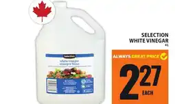 Food Basics SELECTION WHITE VINEGAR offer
