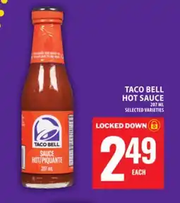 Food Basics TACO BELL HOT SAUCE offer