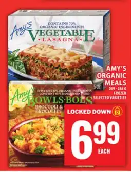 Food Basics AMY'S ORGANIC MEALS offer