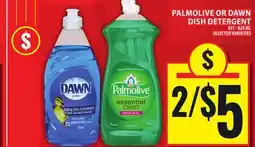 Food Basics PALMOLIVE OR DAWN DISH DETERGENT offer