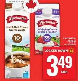 Food Basics LACTANTIA CREAM offer